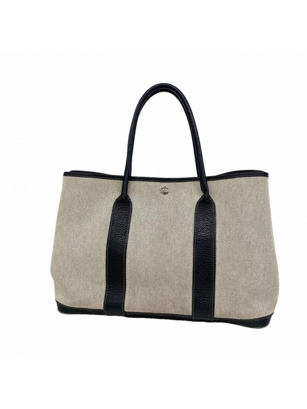 Hermes Garden Party Tote Toile And #317517H23B